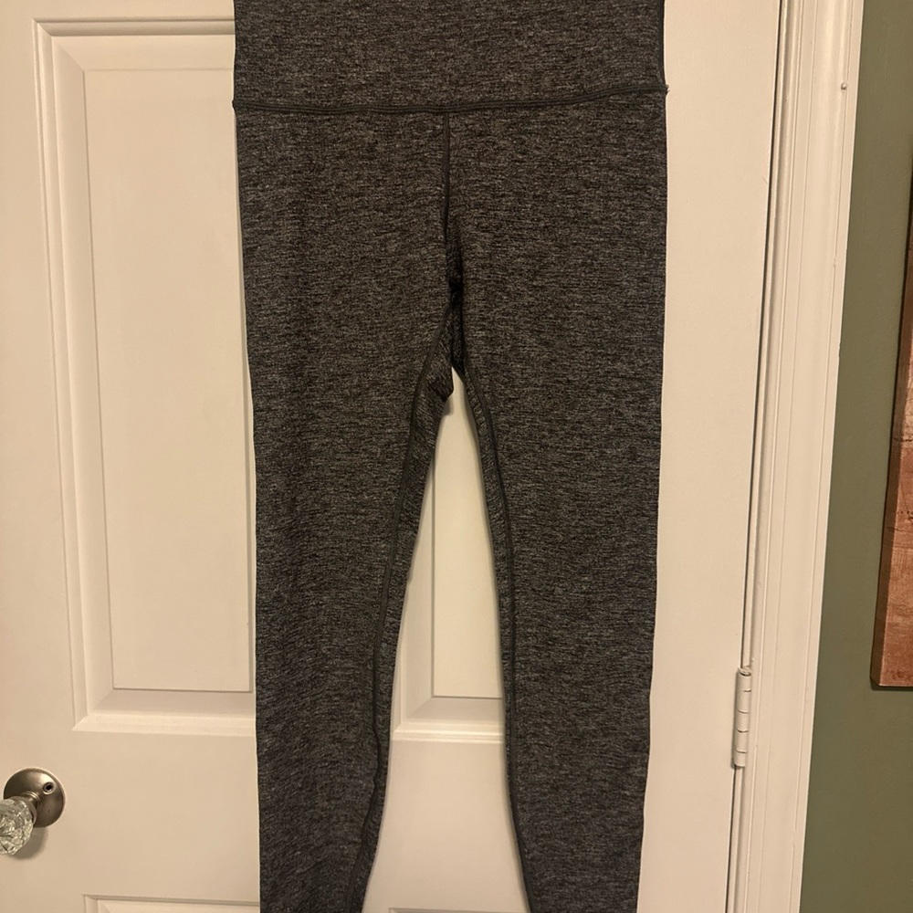 Lululemon Athletica Heathered Gray Charcoal Leggings